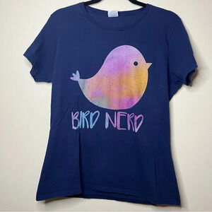 BIRD NERD Funny Ornithologist Bird Watcher Hobby Novelty T-shirt